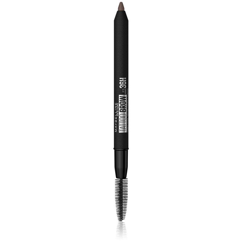 MAYBELLINE NEW YORK Tattoo Brow 36H mechanická tužka na obočí odstín 07 Deep Brown 1 ks