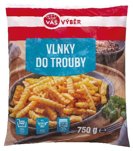 VÁŠ VÝBĚR Vlnky do trouby, 750 g