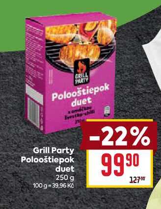 Grill Party Polooštiepok duet 250 g