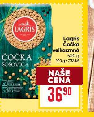 Lagris Čočka velkozrnná 500 g