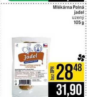 Mlékárna Polná jadel uzený 105 g