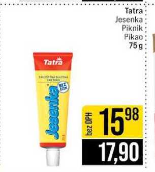 Tatra Jesenka Piknik Pikao 75g