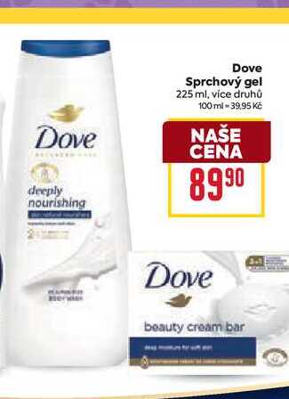 Dove Sprchový gel 225 ml