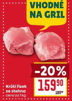 Krůtí řízek ze stehna cena za 1kg