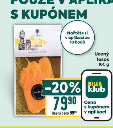Uzený losos 100g