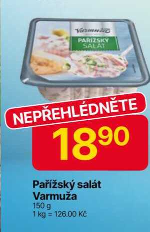 Varmuža Pařížský salát 150 g