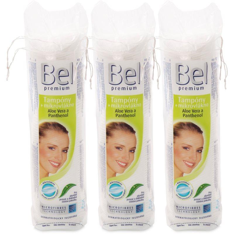 Bel Premium odličovací tampony s aloe vera 3x75 ks