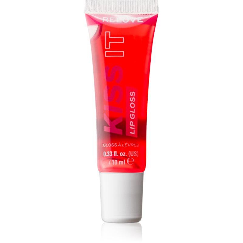 Revolution Relove Kiss It hydratační lesk na rty odstín Peach 10 ml