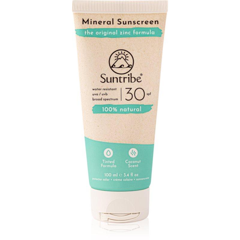 Suntribe Mineral Sunscreen opalovací krém s minerály SPF 30 100 ml