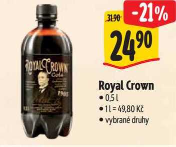 Royal Crown, 0,5 l