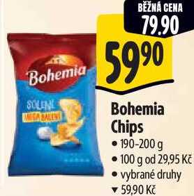 Bohemia Chips, 190-200 g 
