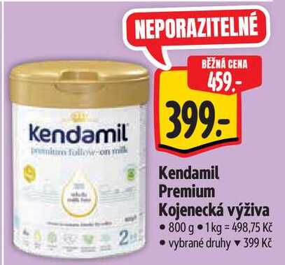 Kendamil Premium Kojenecká výživa, 800 g