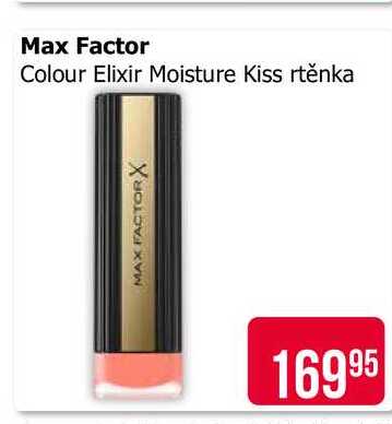 Max Factor Colour Elixir Moisture Kiss rtěnka 