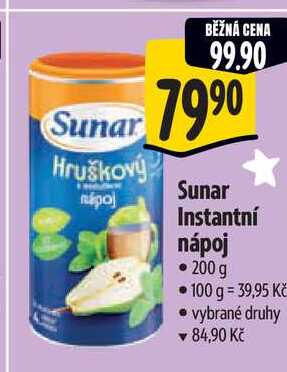Sunar Instantní nápoj, 200 g 