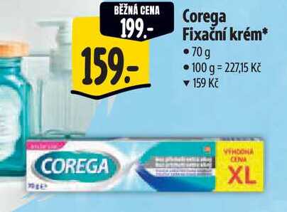 Corega Fixační krém, 70 g