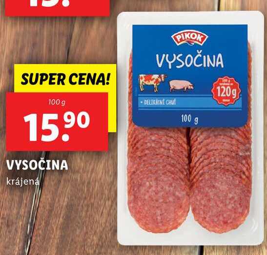 VYSOČINA, 100 g