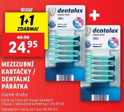 MEZIZUBNÍ KARTÁČKY / DENTÁLNÍ PÁRÁTKA