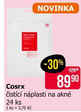 Cosrx čistící náplasti na akné 24 ks