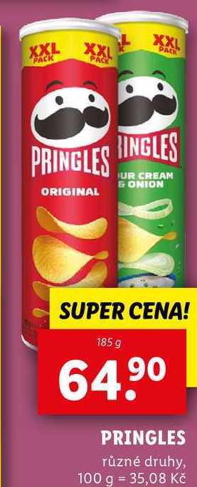 PRINGLES, 185 g