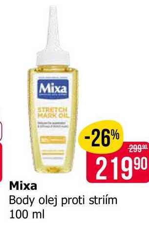 Mixa Body olej proti striím 100 ml 