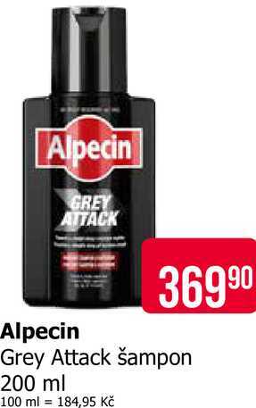 Alpecin Grey Attack šampon 200 ml 