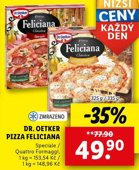 DR. OETKER PIZZA FELICIANA 325 g/335 g