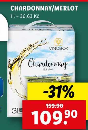 CHARDONNAY/MERLOT, 3 l