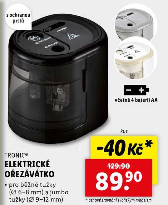 ELEKTRICKÉ OŘEZÁVÁTKO