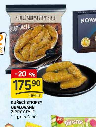 KUŘECÍ STRIPSY OBALOVANÉ ZIPPY STYLE 1 kg