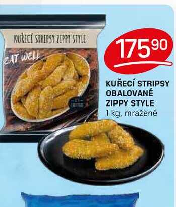 KUŘECÍ STRIPSY OBALOVANÉ ZIPPY STYLE 1 kg, mražené