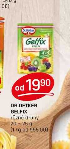 DR.OETKER GELFIX různé druhy 20-25 g