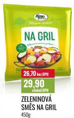 ZELENINOVÁ SMĚS NA GRIL 450g 