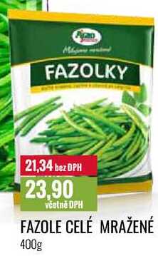 FAZOLE CELÉ MRAŽENÉ 400g 