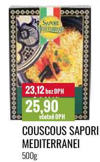 COUSCOUS SAPORI MEDITERRANEI 500g 