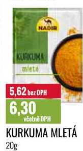 KURKUMA MLETÁ 20g 
