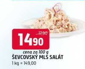 Ševcovský mls salát 100g