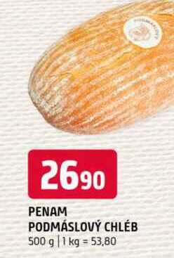 Penam podmáslový Chléb 500g