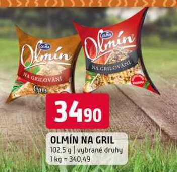 Olmin na gril 102,5g vybrané druhy 
