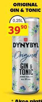 DYNYBYL Original GIN & TONIC 0,25l míchaný drink