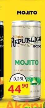 REPUBLICA MOJITO 0,25L míchaný drink