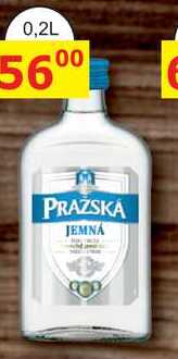 PRAŽSKÁ JEMNÁ VODKA 0,2L
