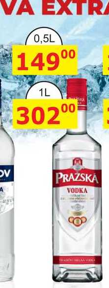 Pražská Vodka 0,5l 0.5l