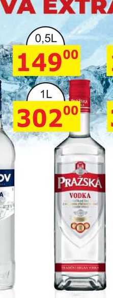 Pražská Vodka 1l