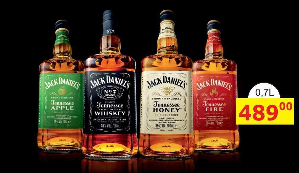 JACK DANIEL'S Tennessee HONEY 0,7l