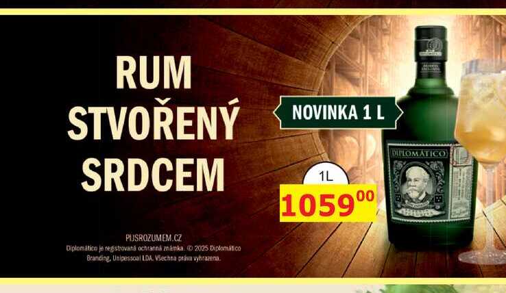 Diplomatico Reserva Exclusiva tmavý venezuelský rum 1l