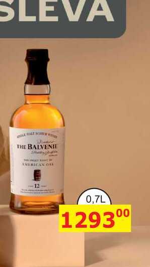 THE BALVENIE AMERICANS OAK 0,7L 