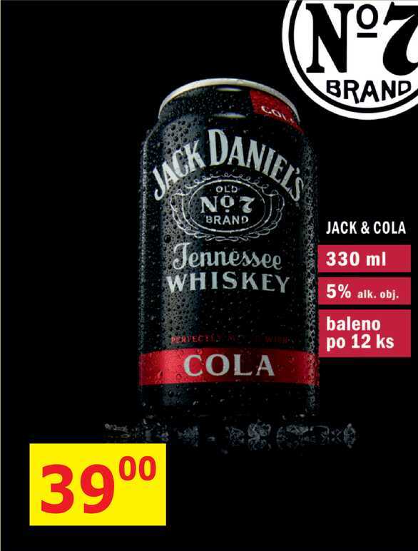 JACK & COLA 330 ml