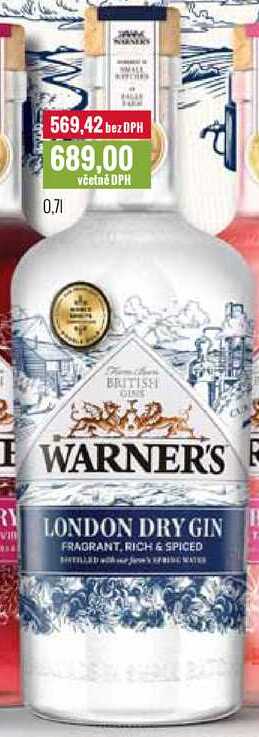WARNER'S 0,7l