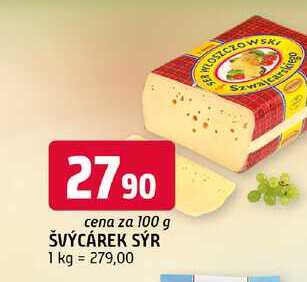 Švýcárek sýr 100g