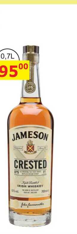 Jameson Crested 0,7l 40%
